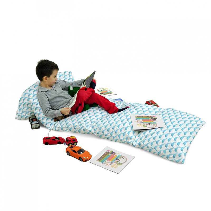 Housse de coussin d'extérieur Aquatic Dolphin Leaf, H 2 po x l 36 po x P 88 po