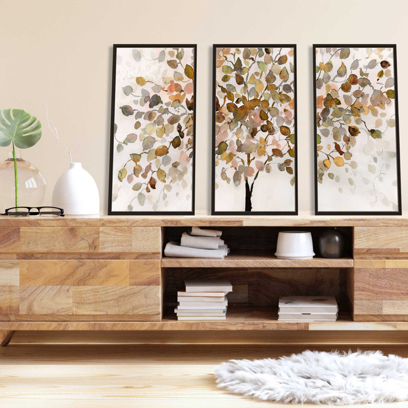 «Nature's Gift» par Theresa Troise Heidel, reproduction sur toile flottante 3 pièces, H 33,5 po x l 52,5 po x P 2 po