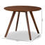 Round Solid Wood Dining Table