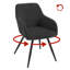 48cm H Velvet Upholstered Armchair-792670448