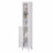 66.92" Tall Bathroom Storage Cabinet With Adjustable Shelves,Slim 1 Doors Freestanding Cabinet With Anti-Tip, Open Compartments