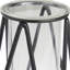Latony 2 Piece Black Metal Table Vase Set