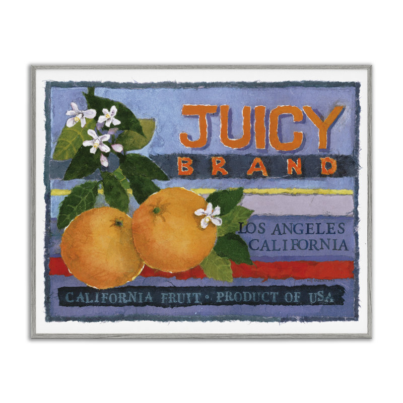 Art juteux de la marque Oranges par Nancy Overton, Estampe numérique Farmhouse, H 24 po x l 30 po