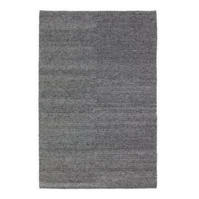 Area Rug in Dark Gray