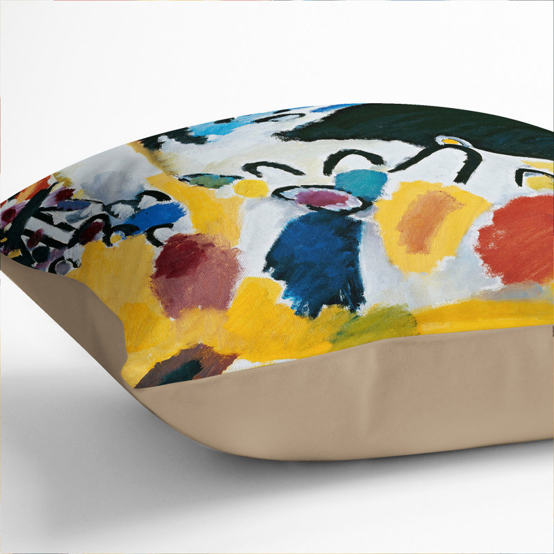 Square Throw Cushion, 55cm H x 55cm W x 20cm D, Stone