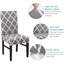 Polyester Box Cushion Dining Chair Slipcover