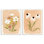Wildflower & Daisy Treasures, ensemble de 2 giclées encadrées, design par Katrina Pete
