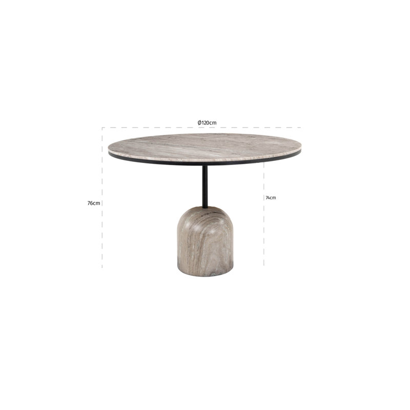 Dining Table Round Marble Dining Table
