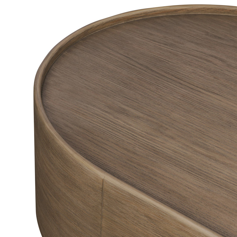 Kafta Coffee Table-Warm Natural Flat Oak