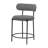 Boucle Upholstered Counter Chair (Set of 2)-1102280500