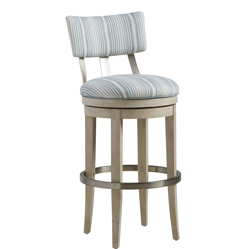 5 - Piece Dining Set, Blue, Bar Stool (30" Seat Height)