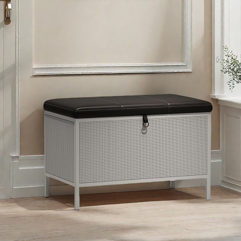 Rangement pour chaussures 26 po, Noir / blanc
