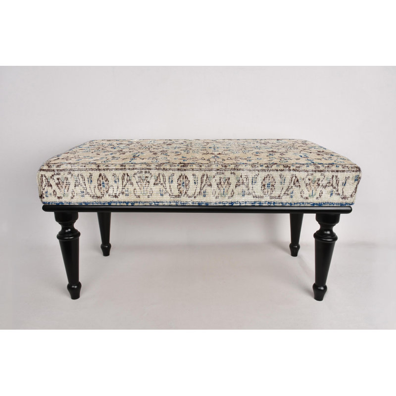 Banc repose-pieds, banc de bureau, meubles de cuisine, banc rembourré, banc de tapis turc, banc Kilim, banc de décoration intérieure, banc fabriqué à la main