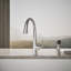 Graze Kitchen Sink Swing Spout Faucet With Sidespray-52985088