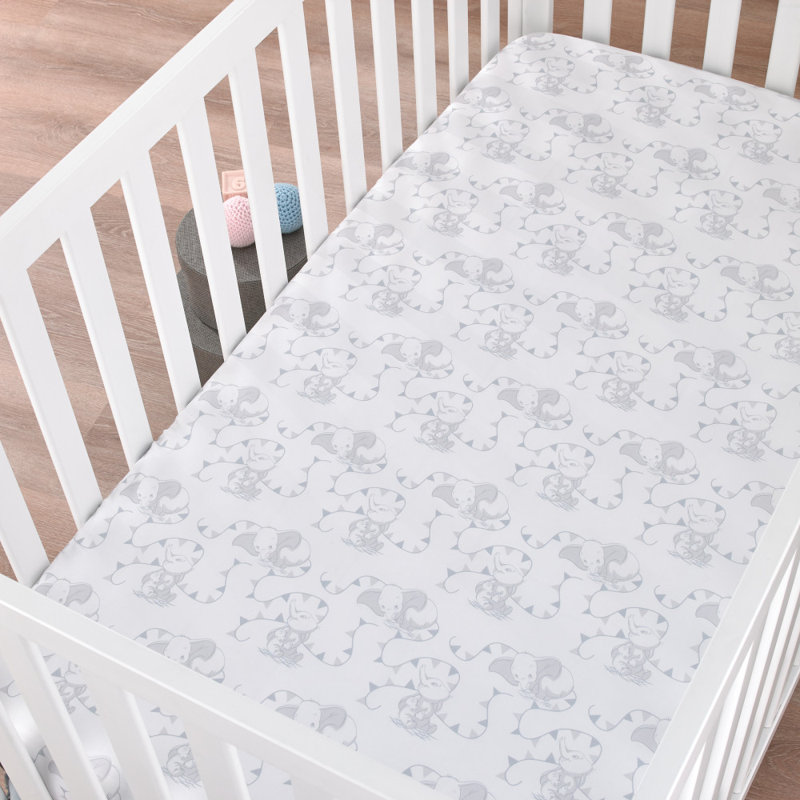 100 - Piece Standard Crib Fitted Sheet