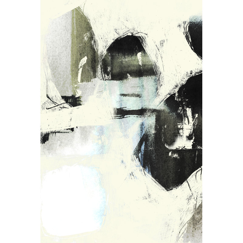 Obscured Offset II - Painting, 30 cm H x 20 cm W, Wrapped Canvas