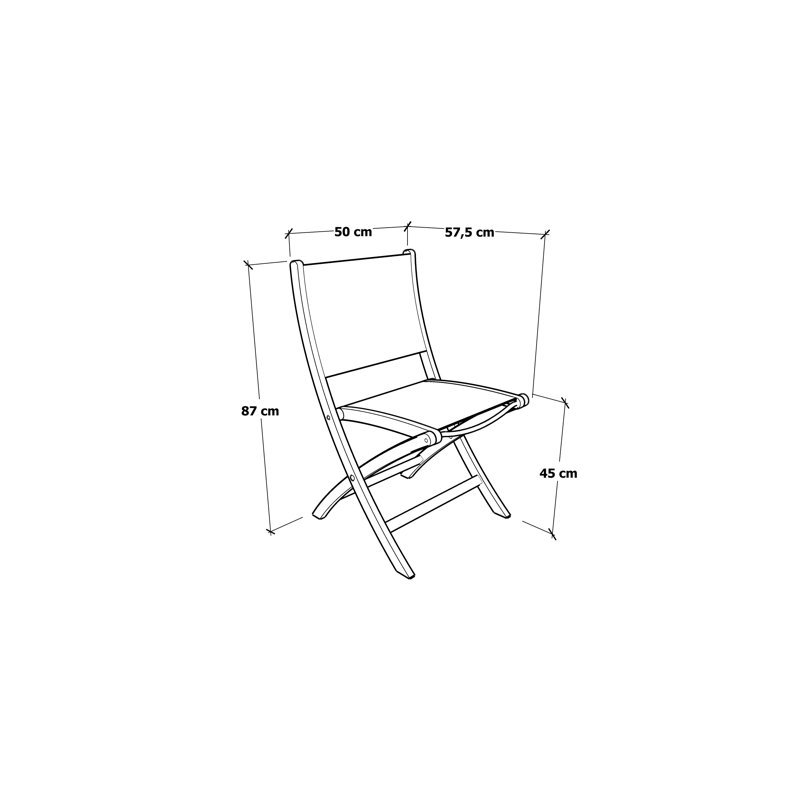 Vernet Stacking Patio Dining Side Chair
