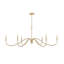 Lustre 6 lumières Paquette Mordern-123223020