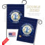 2 côtés 19 po x 13 po Ensemble de drapeaux Air Force