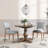Kinston Solid Wood Pedestal Dining Table-87939990-52775961