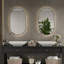 Metal Oval Mirror-2109902209