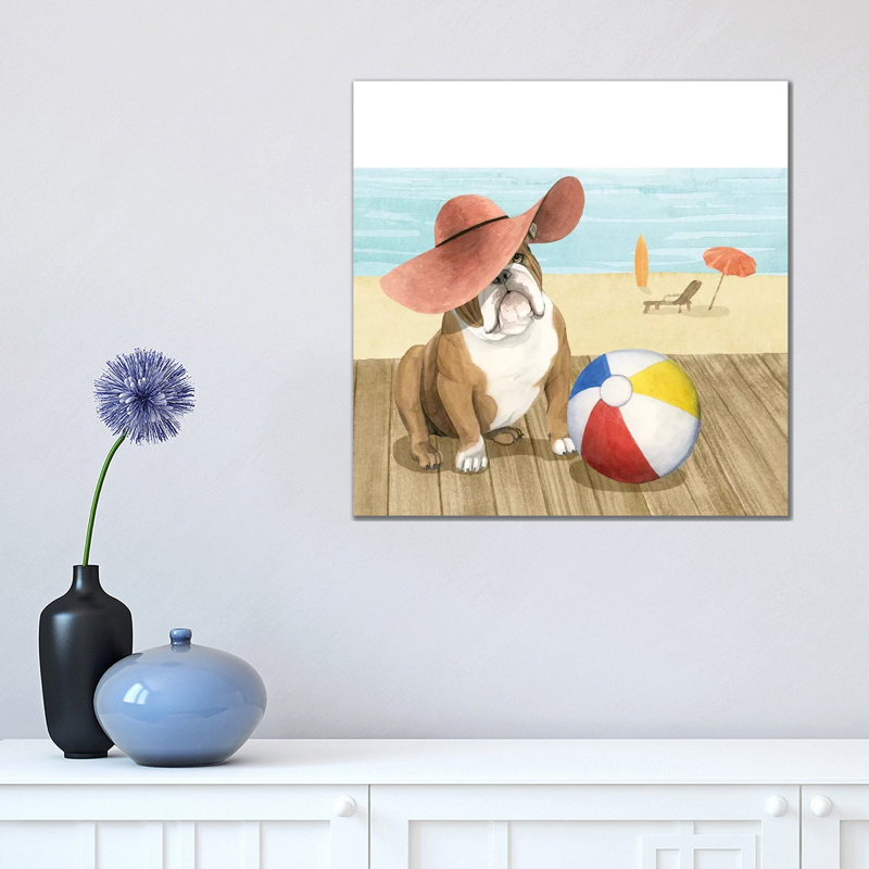 Let'S Go For A Boardwalk I by Grace Popp - Wrapped Canvas Gallery-Wrapped Canvas Giclée, 45.72 cm H x 45.72 cm W