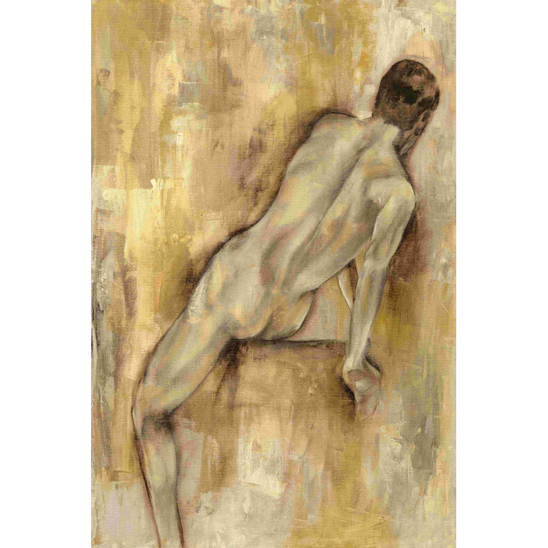 Étude de figure nue VI, H 36 po x l 24 po