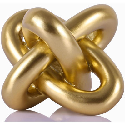 Golden Knot Statue