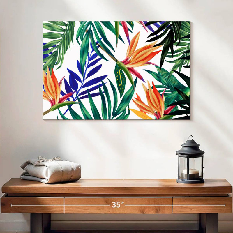 Feuillage tropical vibrant
