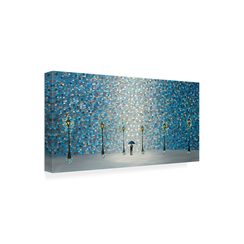 Art sur toile, rouleau Ekaterina Ermilkina, H 10 po x l 19 po