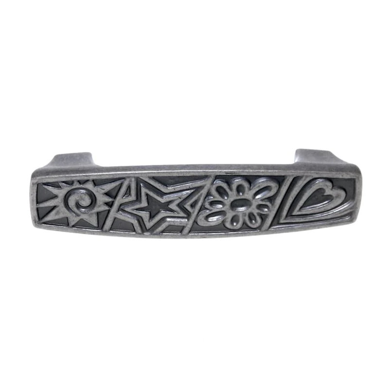 (Paquet de 5) Nickel patiné 3 pouces