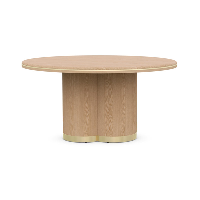 Angelo Oak Round Dining Table