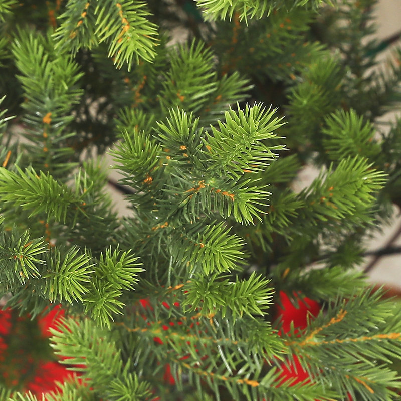 Arbre de Noël artificiel, cèdre réaliste clairsemé avec 2901 pointes, assemblage facile, arbre de Noël articulé, 68.8'