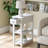 24'' Tall End Table, Narrow Side Table with Drawer and Shelves for Small Space-648055035-633413262