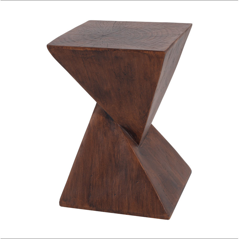 TABLE D'appoint GEOMETRIC MGO, Brun
