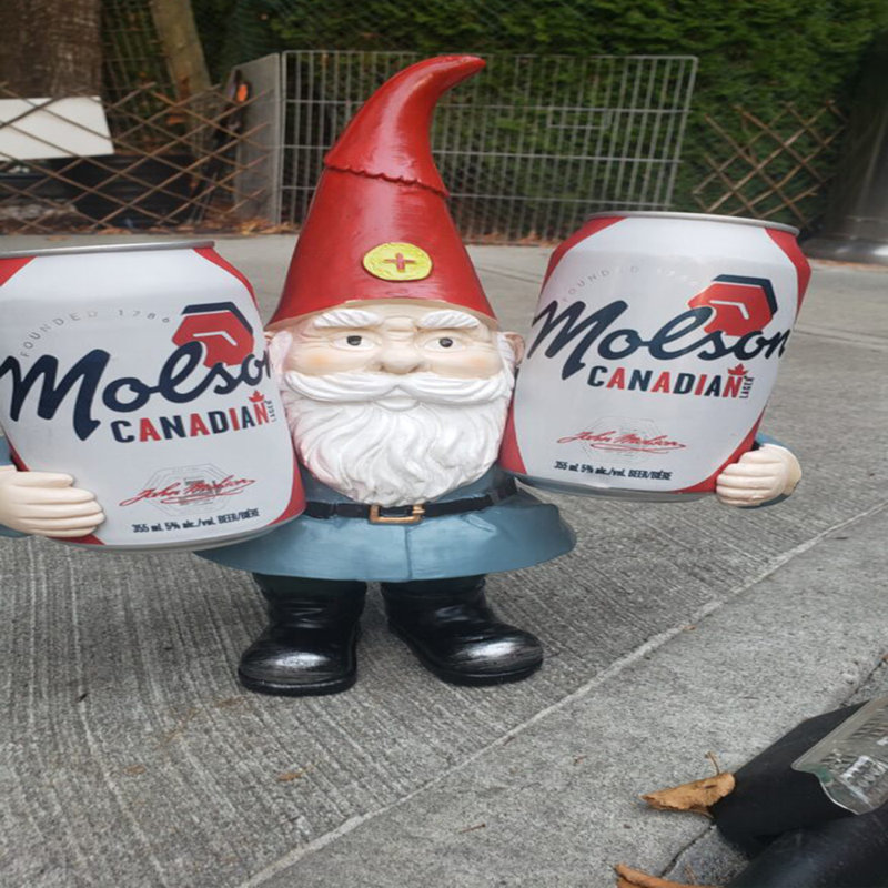 Figurine porte-bière 12 pouces Garden Gnome