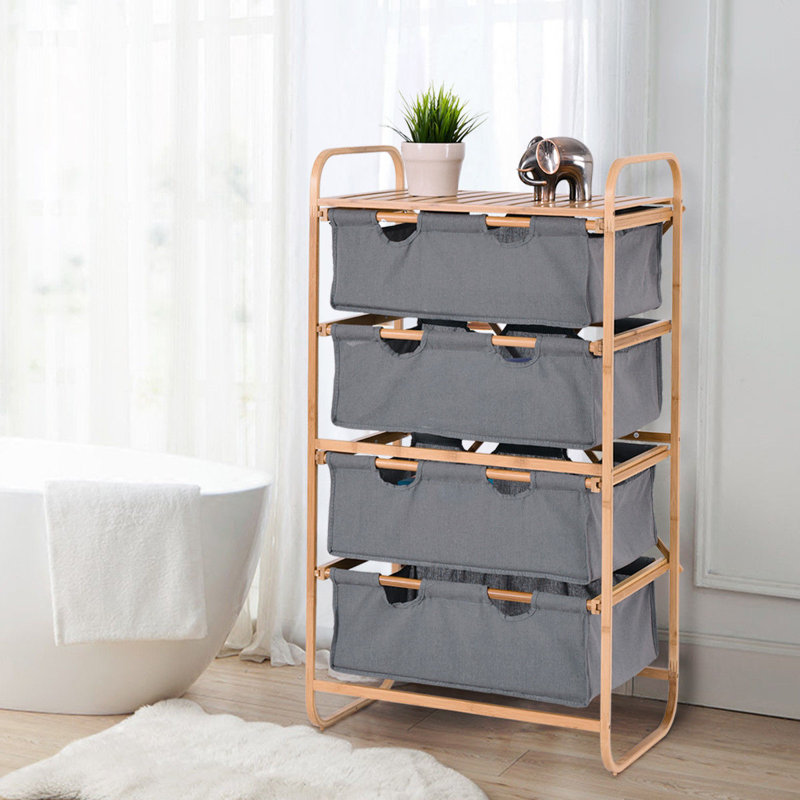 Besart 4 Drawer Storage Drawer
