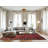Machine Washable Persian Brown Area Rug-761464559