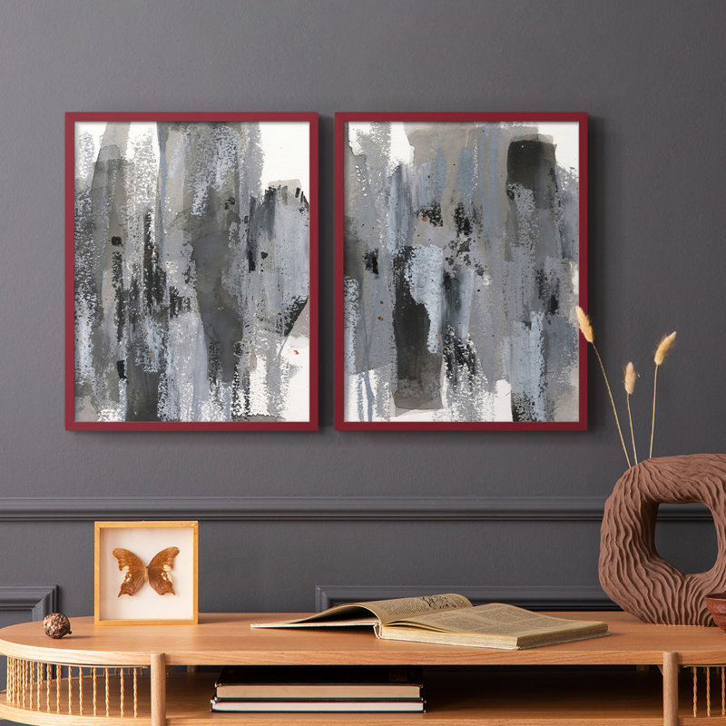 LoftPastel III - reproduction encadrée de qualité supérieure - prête à être accrochée - aucun clou requis - aucun clou requis