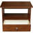 Solid Hardwood Entertainment Center With Drawer And Shelf For Stylish Home Organization
