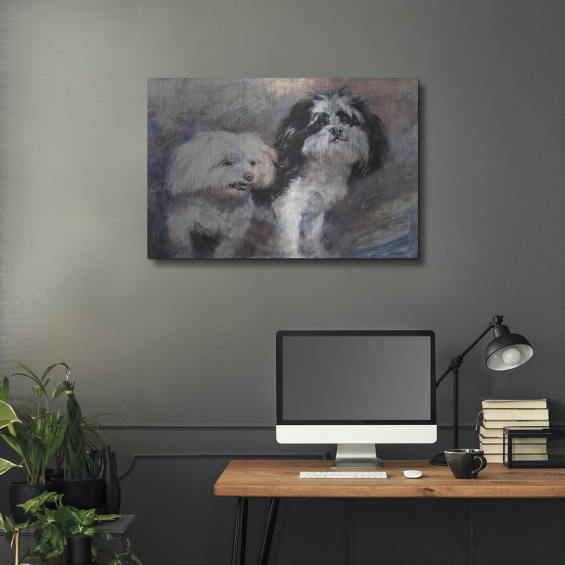 «Fuzzy Friends» par Robert Campbell, H 24 po x l 36 po