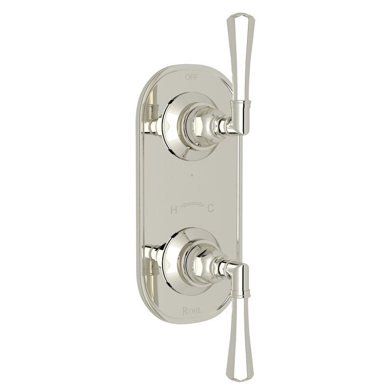 San Giovanni™ 1/2" Thermostatic Trim with Diverter, Polished Nickel