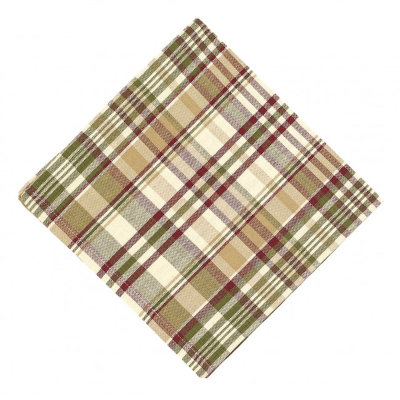 Kully Plaid Square Napkin