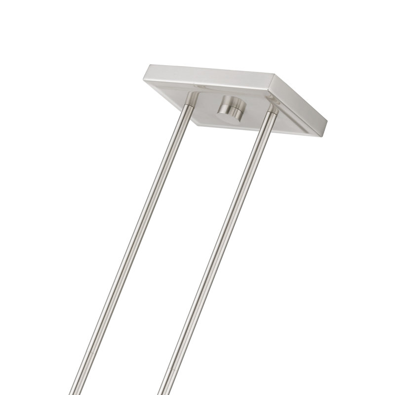 Lustre linéaire, Nickel brossé