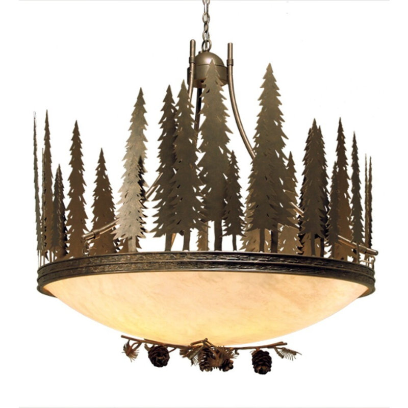 Towering Pines 8 - Light Pendant