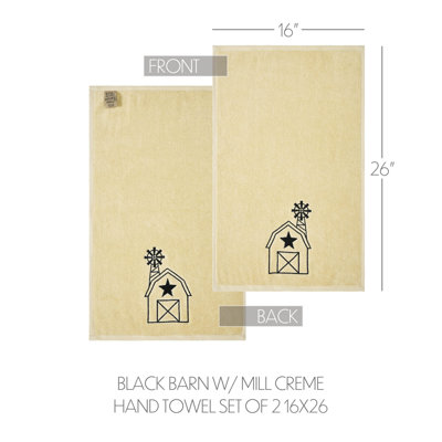 Ensemble de 2 serviettes de bain Timeless Linens