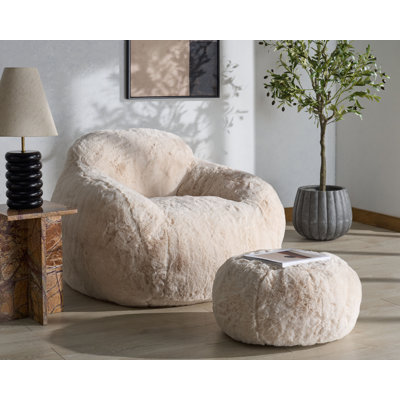 Aldeburgh Bean Bag Chair And Ottoman