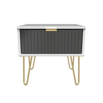 Beranda 45cm W Manufactured Wood Bedside Table