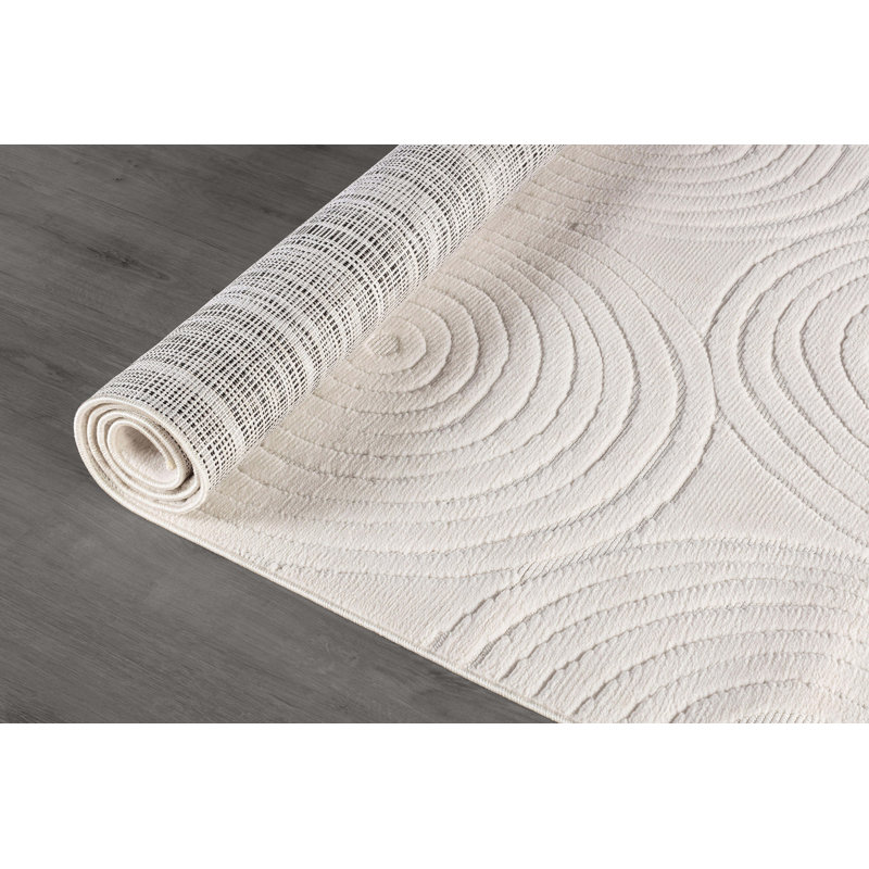 Bunny Modern High-Low Indoor Area Rug, Rectangle 8' x 10'