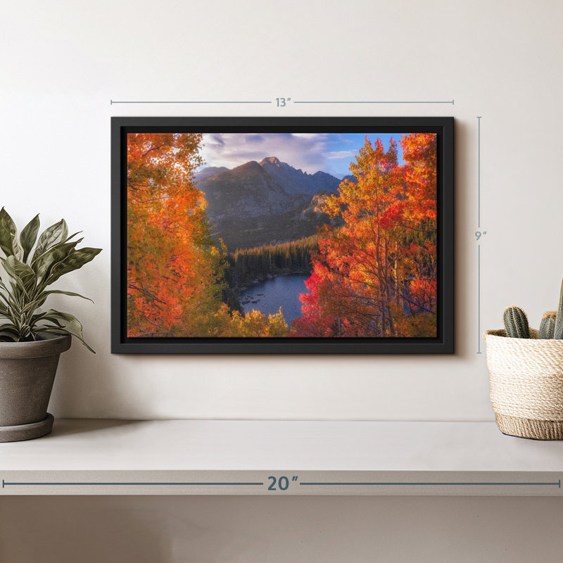 «Rocky Mountain Autumn Art», H 9 po x l 13 po
